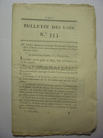 BULLETIN DES LOIS 28 MARS 1820 - GENDARMERIE D'ELITE - FINISTERE - POUDRES - GENDARMERIE DES CHASSES ET VOYAGES DU ROI - Decreti & Leggi