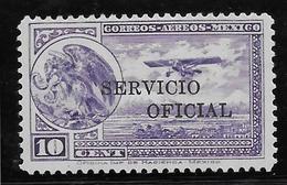 Mexique Service Poste Aérienne N°24A - Signé Brun - Neuf * Avec Charnière - TB - Mexiko