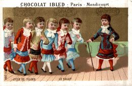 CHROMO CHOCOLAT IBLED LYCEE DE FILLES LE SALUT - Ibled