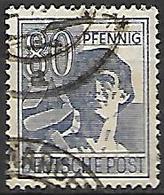 ALLEMAGNE    -   1947 .  Y&T  N° 47 Oblitéré - Used