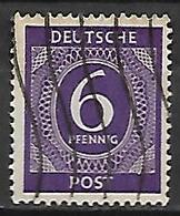 ALLEMAGNE    -   1946 .  Y&T  N° 6 Oblitéré - Usados