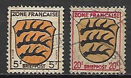 ALLEMAGNE    -   1945 .  Y&T  N° 3  &  8  Oblitérés - General Issues