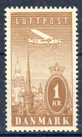 +Denmark 1934. Michel 221. MNH(**). - Poste Aérienne