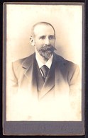 PHOTO MONSIEUR RICHE - MOUSTACHE BARBU BARBE - Format CDV  - Phot. Sacré Gand - Alte (vor 1900)