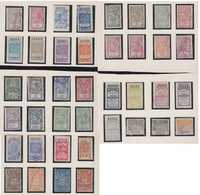 Argentina 40 Revenue Stamps 1907-22 Used - Collections, Lots & Séries