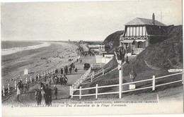 DONVILLE LES BAINS (50) Vue De La Plage Normande Animation - Sonstige & Ohne Zuordnung