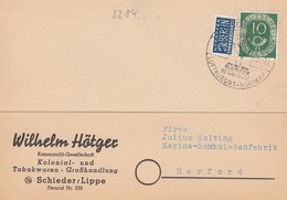 CARTE  ALLEMAGNE. NOTOPFER 2 BERLIN.  SCHIEDER / 4 - Covers & Documents