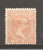 Puerto Rico - Edifil  111 - Yvert 111 (MH/*) - Porto Rico