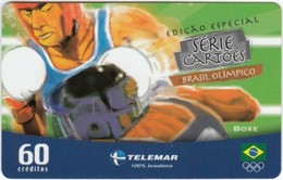 Brazil - BR-TLM-MG-2027, 11/34 - 0150, Event, Boxing, 60U, 28,300ex, 5/04, Used - Olympische Spelen