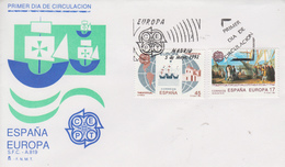 Enveloppe  FDC  1er  Jour   ESPAGNE    EUROPA    1992 - 1992