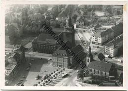 Witten - Luftbild - Rathaus - Foto-AK Grossformat 50er Jahre - Verlag Westdeutscher Luftfoto Bremen-Flughafen - Witten