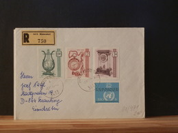 81/971   2 LETTRES RECOMM. AUTRICHE - Horloges