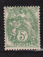 N° 111 Type Blanc:  UnTimbre Neuf Impeccable Sans Charnière - 1944 Coq Et Maríanne D'Alger