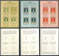 GROENLAND Reimpression 1983/84 - 1, 10 Et 20 Ore - Neuf ** (MNH) - Paketmarken