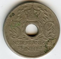 Indes Néerlandaises Netherlands East Indies 5 Cents 1913 KM 313 - Indes Néerlandaises