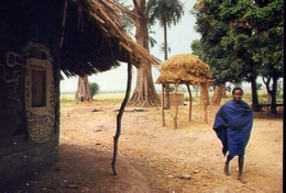 Guinea - Bissau - Africa Occidentale - Villaggio Della Tribù Mandinga - Formato Grande Non Viaggiata – E 9 - Guinea-Bissau