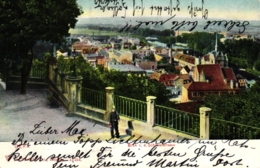 Gera, Blick V.d. Schlossterrasse, 1906 - Gera
