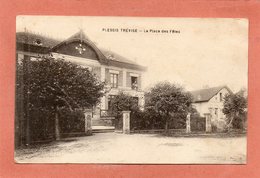 CPA - Le PLESSIS-TREVISE (94) - Aspect De La Place Des Fêtes En 1917 - Le Plessis Trevise