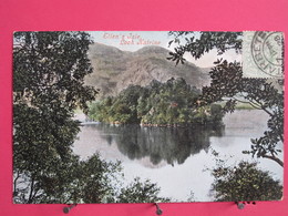 Ecosse - Loch Katrine - Ellen's Isle - CPA 1906 - Timbre Et Cachet Taxe - Scans Recto-verso - Stirlingshire