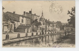 DOULAINCOURT - Canal De Dérivation - Rue De La Gare - Doulaincourt