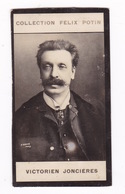 Petite Photo 1ère Collection Félix Potin (chocolat), Compositeur Victorien Joncières, Phot. Nadar, Paris, Vers 1900 - Alben & Sammlungen