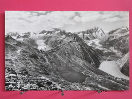 Visuel Très Peu Courant - Suisse - Ober Und Unteraargletscher Mit Trübten Und Grimsel Stauseen - Scans Recto-verso - Trub