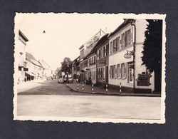 Photo Originale Bad Bergzabern ( Rue Animée Commerces Strasse ) - Bad Bergzabern