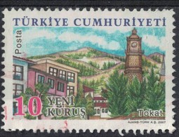 Turquie 2007 Oblitéré Used Ville De Tokat - Usati