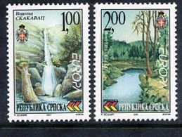 BOSNIAN SERB REPUBLIC 2001 Europa: Water Preservation MNH / **.  Michel 200-01 - Bosnia Herzegovina