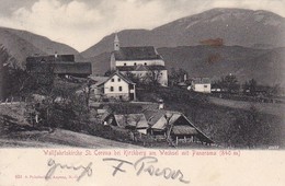 AK Wallfahrtskirche St. Corona Am Wechsel Mit Panorama - 1903 (37766) - Wechsel