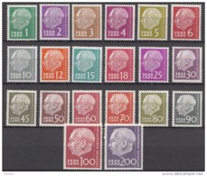 Saar 1957 Mi#380-399 Mint Never Hinged - Neufs