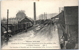 Delcampe - 80 CORBIE - Arrivée Du Président De La République Et De Joffre - Corbie