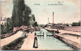 Delcampe - 80 CORBIE - Vue Du Canal De La Somme Et écluse - Corbie