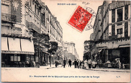 Delcampe - 93 NOISY LE SEC - Bld De La République Pris De La Rue De La Forge - Noisy Le Sec