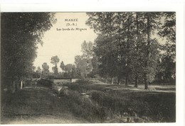 Carte Postale Ancienne Mauzé Sur Le Mignon - Les Bords Du Mignon - Mauze Sur Le Mignon