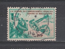 France ~ 1942  LVF   N° 7 De La Série Borodino   Oblitéré - Francobolli Di Guerra