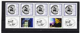 NEU15 UNO WIEN 2012 GRUSSMARKEN MICHL 748 FÜNFERSTREIFEN ** Postfrisch Siehe ABBILBUNG - Unused Stamps