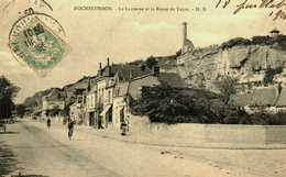 37...INDRE ET LOIRE...ROCHECORBON..LA TANTERNE ET LA ROUTE DE TOURS - Rochecorbon