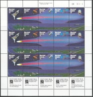 1985 Marshall Islands Halley's Comet And Space Exploration Achievements Sheetlet (** / MNH / UMM) - Oceanía