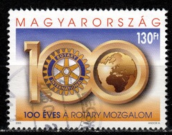 H+ Ungarn 2005 Mi 5005 5018 Rotary, Jozsef - Usado