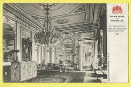 * Laken - Laeken (Brussel - Bruxelles) * (Vanderauwera & Cie) Palais Royal, Salon Blanc, Intérieur, Paleis, Rare, Old - Laeken