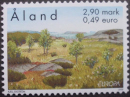 Aland     Natur-und Nationalparks   Europa Cept  1999   ** - 1999