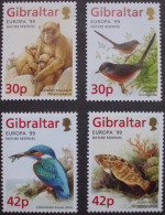Gibraltar      Natur-und Nationalparks   Europa Cept  1999   ** - 1999