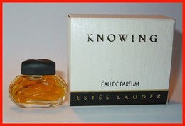 Estée LAUDER : Knowing : Eau De Parfum, 3.5 Ml, Parfait état - Miniatures Femmes (avec Boite)
