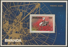 1977 Rwanda Space Exploration: Viking Landing On Mars Souvenir Sheet (** / MNH / UMM) - Africa