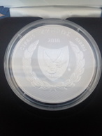 Cyprus 2018-10 Years Of Euro (silver) - Euro;5 -unc With Box And Certificate - Cipro