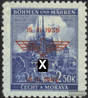 Bohemia And Moravia 84 Unmounted Mint / Never Hinged 1942 Protectorate - Neufs
