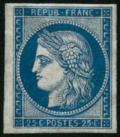 ** N°4d 25c Bleu, Réimp - TB - 1849-1850 Ceres