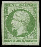 ** N°12 5c Vert, Pièce De Luxe - TB - 1853-1860 Napoleon III