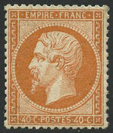 ** N°23 40c Orange - TB - 1862 Napoleon III